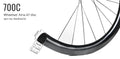 Airia 47 Carbon Spoke, 991g